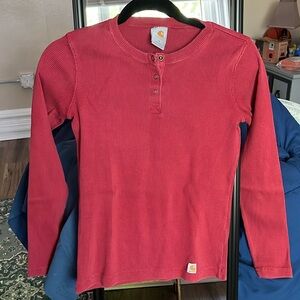 Vintage Women’s Carhartt Snap Henley